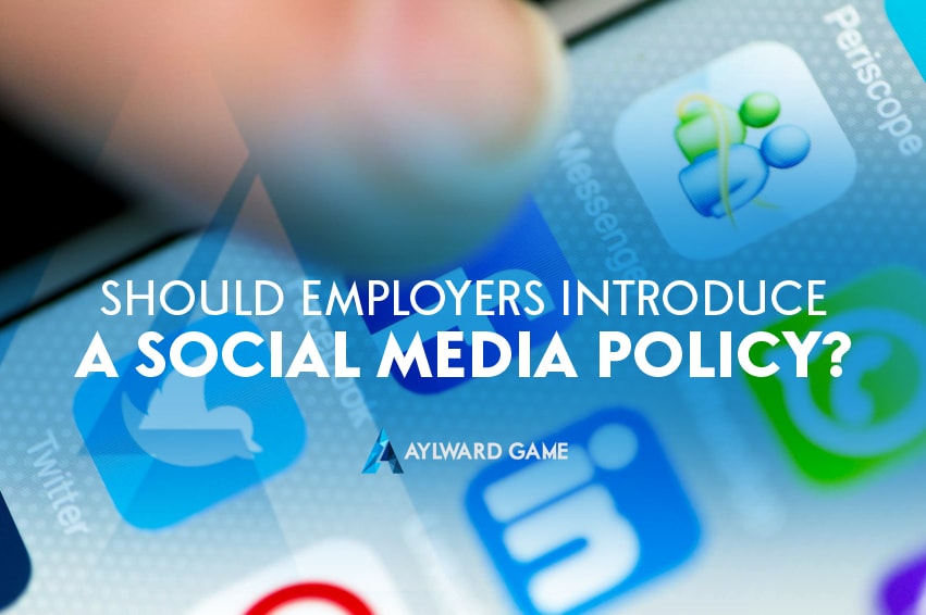 Should Employers Introduce a Social Media Policy?